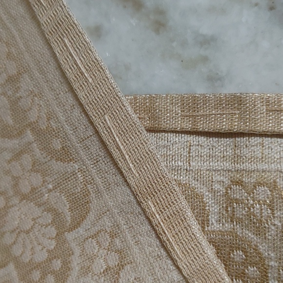 Gold Silk & Lame Table Runner - Picture 8 of 9